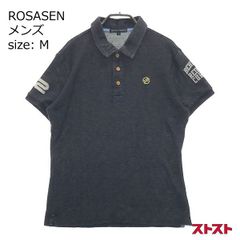 美品 ROSASEN ロサーセン メルセデス ベンツ ポロシャツ Lサイズ