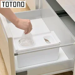リッチェル TOTONO 引き出し用 レジ袋収納ボックスR 日本製 110024 トトノ D2312