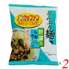 トーエー どんぶり麺・しお味ラーメン 78.5g 2個セット