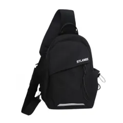 ☆ ブラック ☆ ボディバッグ レディース メンズ ボディバッグ ワンショルダー ミニ ボディバック ワンショルダーバッグ ワンショルダーバック スリングバッグ スリングバック メッセンジャーバッグ ショルダー 軽量 縦型 きれいめ 多機能 カジュアル