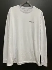 patagonia パタゴニア メンズ ロングスリーブ  Tシャツ  Lサイズ 白