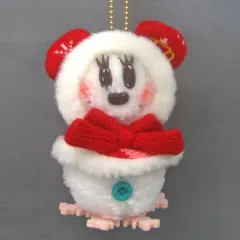 【中古】ぬいぐるみ スノースノー(ミニーマウス) ぬいぐるみバッジ 「ディズニー・クリスマス2018」 東京ディズニーリゾート限定