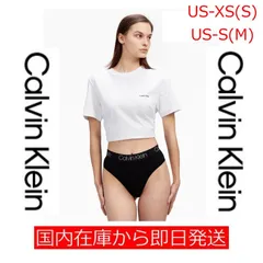 CALVIN KLEIN カルバンクライン コットン ハイウエスト ロゴ ソング パンティー Tバック ショーツ下着 黒 ブラック US-XS US-S 日本サイズ S M   即日発送 送料無料 PVH 正規品