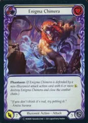 【中古】Flesh and Blood MON099[C]：(Rainbow Foil)Enigma Chimera (2)