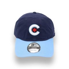 日本未発売 ニューエラ シカゴ・カブス 2021年 シティ・コネクト キャップ / NEW ERA CHICAGO CUBS 2021 CITY CONNECT 9TWENTY CAP [NAVY/L.BLUE]