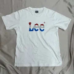 Lee リー　ロゴ　コットン　Tシャツ　半袖 M ホワイト　白