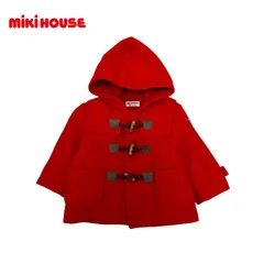 2025年最新】ミキハウス 赤 ダッフルコートの人気アイテム