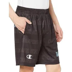 チャンピオン(Champion) バスケットボール ハーフパンツ 吸汗速乾 C3-XB561 メンズ ブラック Sサイズ