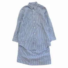 JUNYA WATANABE COMME des GARCONS ジュンヤワタナベ コムデギャルソン 12AW 変形 ストライプシャツサイズS レディース 【中古】