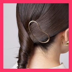 sykia シキアWave Hair Wire Pin ゴールド 箱巾着有 - メルカリ
