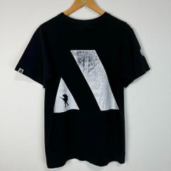 90s A BATHING APE エイプ BAPE NIGO 半袖Tシャツ グラフィックT プリントT ブラック メンズ 古着 ストリート 裏原