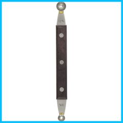 【人気商品】本体18-8ステンレス ハンドルローズウッド 3-4分 イモクリ 日本製 業務用 野菜抜き型 BIM02003 遠藤商事