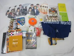  中古品 嵐 CDGの嵐 0号室の客 他 うちわ パンフレット トートバッグ DVD 等 グッズセット