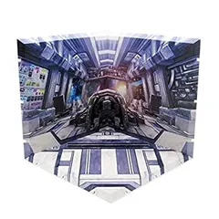 【新品・未開封】じおらまんしょん150　列車内　ディスプレイ　背景 じおらまんしょん150 コンビニ前/宇宙