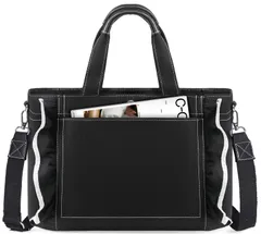 【新着商品】通学 通勤 斜めかけバッグ 軽量 可愛い ハンドバッグ 旅行 撥水加工 A4収納 メンズ ショルダーバッグ キャンバス ブラック 大容量 レディース トートバッグ [RAINSMORE]