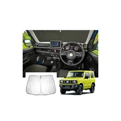 【GAFAT】スズキ ジムニー JB64W型 ジムニーシエラ JB74W型 2018年モデル~現行 新型 専用 ジムニー jb64 車用サンシェード フロントガラス用 UVカット 折り畳み マルチサンシェード 遮光 断熱 紫外線カット ジムニー jb64  1