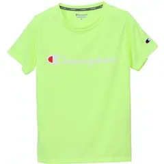 【新品】【Mサイズのみ】Champion(チャンピオン) WOMEN’S VAPOR Tシャツ 半袖スポーツウェア レディース・ウィメンズ フラッシュイエロー CWPS303-726-M