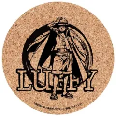 【中古】コースター モンキー・D・ルフィ 「ワンピース コルクコースター 01.麦わらの一味」