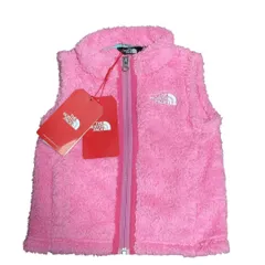 ノースフェイス ボア ベスト ベビー 90サイズ ピンク ホワイトレーベル タグ付き 新品未使用 nWHITE LABEL