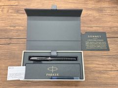 新品未使用 パーカー ソネットプレミアム シルバー&ブラック シズレ