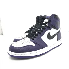 【中古】NIKE AIR JORDAN1 RETRO HIGH OG コートパープル サイズ27cm 555088-500　ナイキ[24]