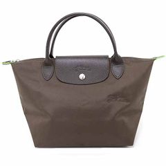 ロンシャン LONGCHAMP ル プリアージュ グリーン S トップハンドルバッグ リサイクルキャンバス L1621919813 テラ 【中古】Aランク