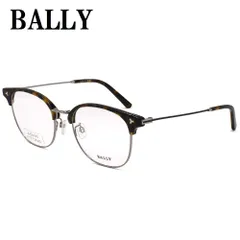 BALLY バリー BY5038D 056 54 メガネ 眼鏡 アイウェア アジアンフィット フレーム 鼻あて メンズ ハバナ シルバーのサムネイル