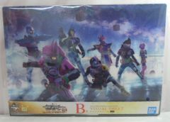 BANDAI SPIRITS 이치 반 쿠지 가면 라이더 세이버 NO.01 feat. 레전드 가면 라이더 B상 가면 라이더 엑제이드 비주얼 시트