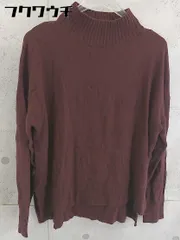 ◇ green label relaxing UNITED ARROWS ハイネック 長袖 ニット セーター ブラウン系 レディース 【中古】 【1103110000850】