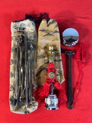 未使用級】御詠歌3点セット +金襴の袋+半輪袈裟 おまけつき - メルカリ