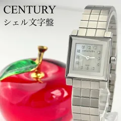 センチュリー タイムジェム 12Pダイヤ ホワイトシェル 新品電池 レディース 腕時計 498のサムネイル