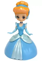 【中古】トレーディングフィギュア シンデレラ 「ディズニープリンセス カプキャラヒロインドール～シンデレラ・ベル・白雪姫～」