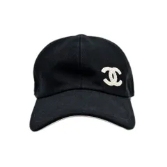 超美品 CHANEL 近年 パンチング スエード キャップ