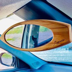 サーフボード型 ルームミラー ロングボード版 木製 - メルカリ