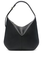 送料関税込【VALEXTRA】ヴィヴィ スモール レザーホーボーバッグ VALEXTRA VIVI スモール レザー ホーボーバッグ Women's Black