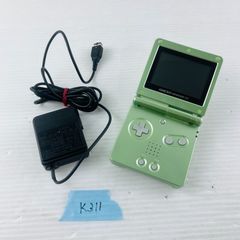 ◇K311【通電OK】ゲームボーイアドバンスSP ゲームボーイアドバンスエスピー GAME BOY ADVANCE SP GBASP  パールグリーン トイザらス限定品 任天堂 ニンテンドー Nintendo 本体 周辺機器 携帯型ゲーム機 第5世代