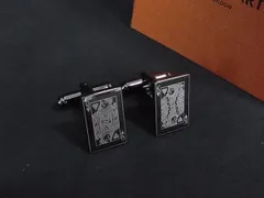 ■新品同様■ SIMON CARTER  サイモンカーター トランプ キング クイーン カフスボタン カフリンクス アクセサリー シルバー系 BK9894 □新品同様□ SIMON CARTER サイモンカーター トランプ キング
