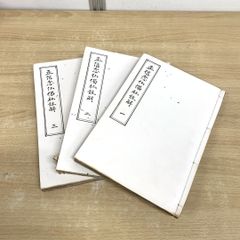 ▲01)【同梱不可】正信念仏偈私註解 全6巻中3冊セット/西村九郎右衛門/和本/古文書/宗教/仏教/哲学/思想/A