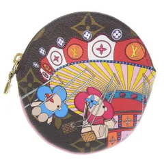 【本物保証】 新品同様 ルイヴィトン LOUIS VUITTON モノグラム ポルトモネ ロン ヴィヴィエンヌ 小銭入れ 空中ブランコ 日本限定 M69757
