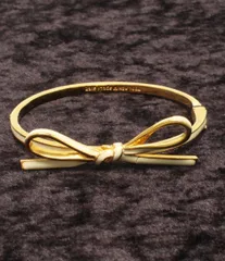 美品 ケイトスペード バングル リボンモチーフ レディース Kate Spade