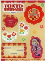 【中古】キーホルダー 佐野万次郎 アクリルスタンドキーホルダー 「DMMスクラッチ! 東京リベンジャーズ れとぽぷシリーズ」 C-3賞