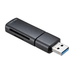 【新品・7営業日以内発送】サンワサプライ ADR-5MSD1BK USB 5Gbps カードリーダー ADR5MSD1BK【沖縄離島販売不可】のサムネイル