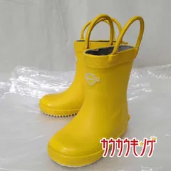 モンベル レインシューズ 長靴 ジュニア 15.0cm イエロー キッズ mont-bellのサムネイル