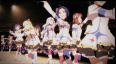THE IDOLM@STER MOVIE 빛의 저편에 방문자 특전 엔딩 일러스트 핀업 세트 B(초반 라이브 5장들이) B 라이브