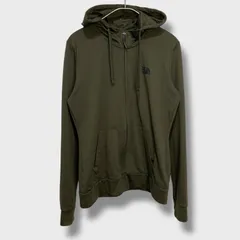 ☆THE NORTH FACE☆ジップアップパーカー☆ストレッチパーカー☆サムホール☆アーミーグリーン☆M☆F25M
