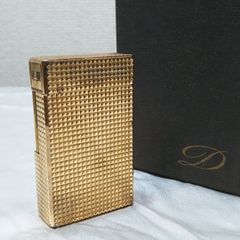 デュポン　S.T.Dupont ガスライター 20μ ゴールド ジャンク品 