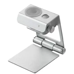 【在庫処分】スタンド Pencil ペンスタンド アルミ Apple 充電専用 シルバー エレコム TB-APEDSCHASV