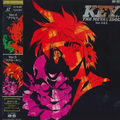 【激レア】巳真兎季子 KEY THE L IDOL　CD-ROM 伝説のOVA「KEY THE METAL IDOL」全話見放題配信決定。アルバム