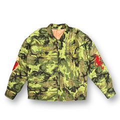 SAINT MICHAEL セントマイケル ベトナム ジャンパー XL 定価123200円 SAINT MICHAEL 22AW VETNAM JAMBER ベトナムジャンパー