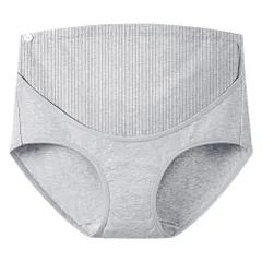 マタニティー ショーツ 綿95% ハイウエスト すっぽり ウエスト調整 リブあみ 妊婦用 妊娠 インナー 下着 産前 産後 アジャスト 大きいサイズ 黒 無地 rm-005